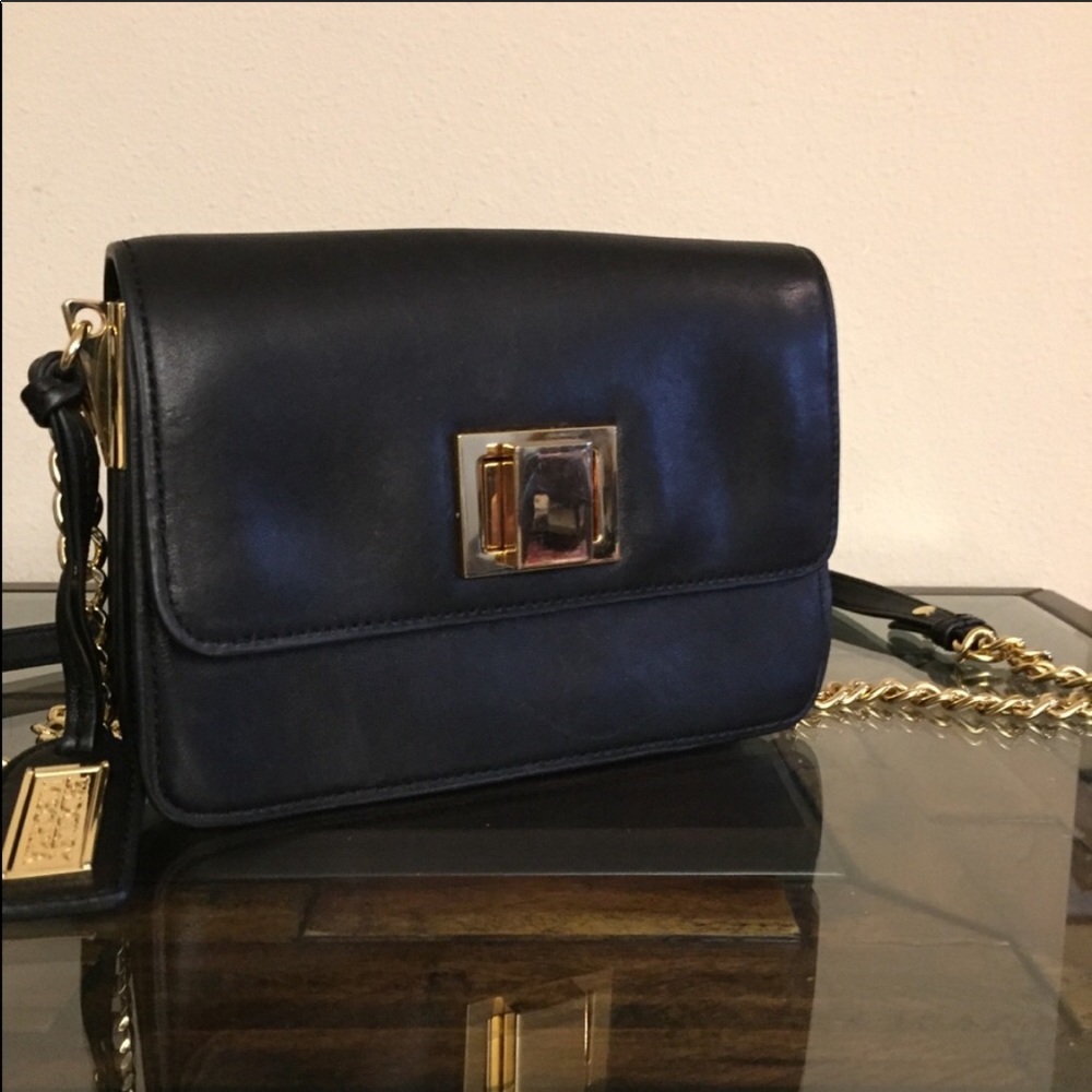 Badgley Mischka leather shoulder bag